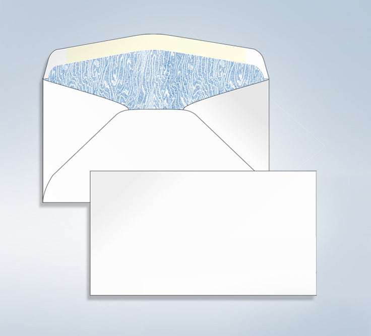 Blank Tinted Envelope,6 3/4, 6-1/2" x 3-5/8