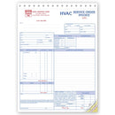 HVAC Service Work Order, Form and invoice E
