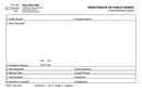Directorate of Public Works forms