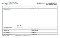 Directorate of Public Works forms