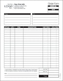 Multi Purpose Order Entry Form, Style #4