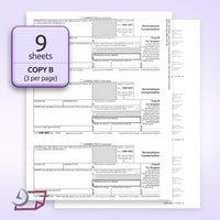 "New" 1099-NEC Forms for 2025, 4-Part  Tax Forms,  vendor kit of 25 Forms & Envelopes.