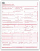 8-1/2" x11" CMS HCFA 1500, Laser Format