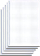 8-1/2 x 14" Quadrille Graph Paper Pad