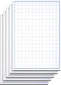 8-1/2 x 14" Quadrille Graph Paper Pad