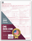8-1/2" x11" CMS HCFA 1500, Laser Format