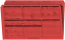 Real Estate Folder, Right Panel List, Legal Size, Red