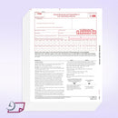 1096 Transmittal 2025 Tax Forms, Pack of 25, for Laser or Inkjet Printers, Quickbooks and Other Accounting Software Compatible