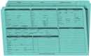 Real Estate Folder, Right Panel List, Legal Size, Blue