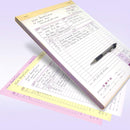 8-1/2 x 11" Order Forms, 3 Part Carbonless, White, Canary & Pink
