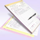 8-1/2 x 11" Carbonless 3 Part Order Forms, Bound Wraparound Cover, White/Canary/Pink, 50 Sets per Book.