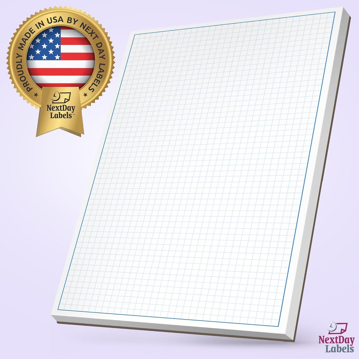 8-1/2 x 11" Quadrille Graph Paper Pad