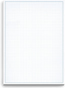 11 x 17" Quadrille Graph Paper Pad