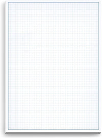 11 x 17" Quadrille Graph Paper Pad