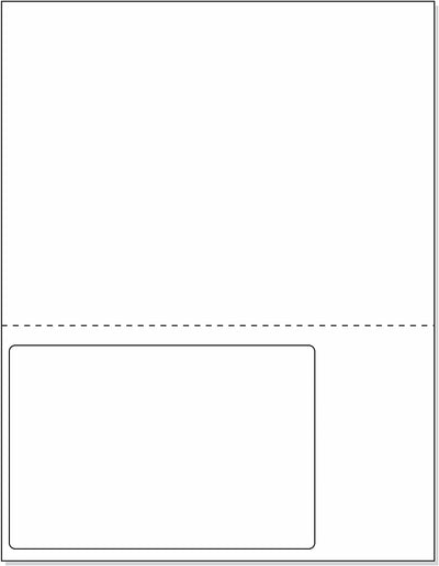 Integrated Label Form 1 Label 6 x 4