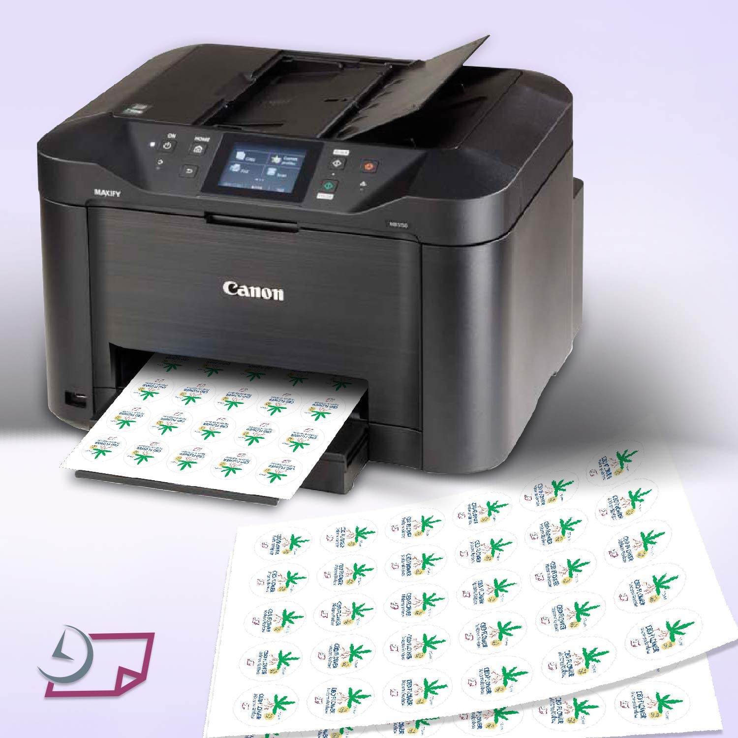 8-1/2" x 11" 30 Labels per Sheet 1.5" Round