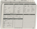 Real Estate Listing Folder, Right Panel List, Letter Size, Gray
