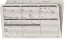 Real Estate Listing Folder, Right Panel List, Legal Size, Gray