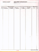 9-1/2 x 11" 5 Part Continuous Entry Summary Continuation Sheet w/ Permit