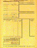 9-1/2 x 11" 4 Part Continuous Shipper's Declaration of Dangerous Goods