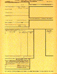 9-1/2 x 11" 4 Part Continuous Shipper's Declaration of Dangerous Goods