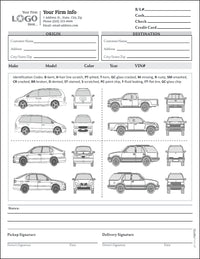 Automobile Transport Form with 4 Cars