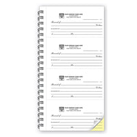4-To-Page 2 Part Receipt Books