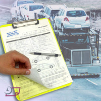 Auto Transport  Bill of Lading with 1 Car , No name Printed