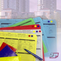 Real Estate Listing Folder, Right Panel List, Letter Size, Gray