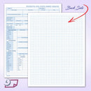 Residential Transaction and Grid Log Book, Solid Tool for Agents to Control Sales. Inspections, Reports, Contracts and Real Estate Management
