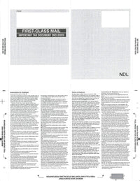 2025 11" Blank Pressure Seal Z Fold