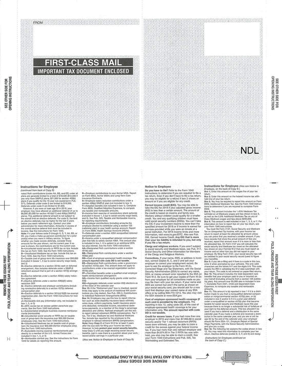 2025 11" Blank Pressure Seal Z Fold