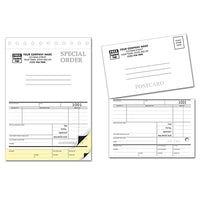 Sales Orders With Postcard And Carbons