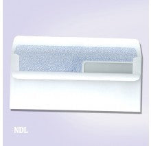#9 Double Window Self-Seal Envelopes with Security Tint Inside. Compatible with Quickbook & other Checks