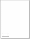 Integrated Label, 1 Label, 2" x 1", On The Bottom Left