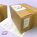Integrated Label, 2 Labels, 6" x 4" & 2 x 4", Centered On The Bottom