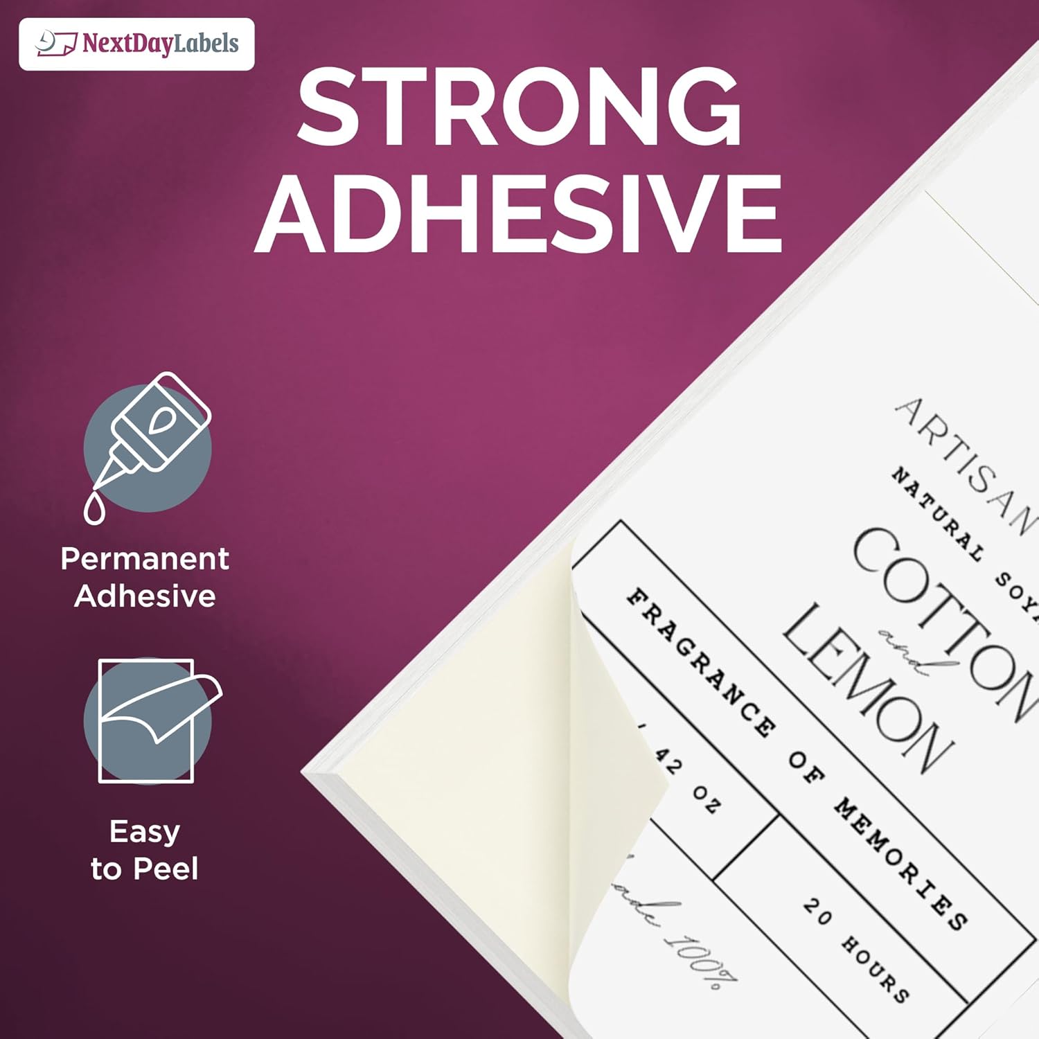 8-1/2" x 11" White Laser Labels, 4 Labels per Sheet, 4-1/4" x 5-1/2" .
