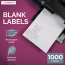 8-1/2" x 11" White Laser Labels, 4 Labels per Sheet, 4" x 5" .