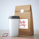 8-1/2" x 11" White Laser Labels, 8 Labels per Sheet, 3-3/8" x 2-1/3"