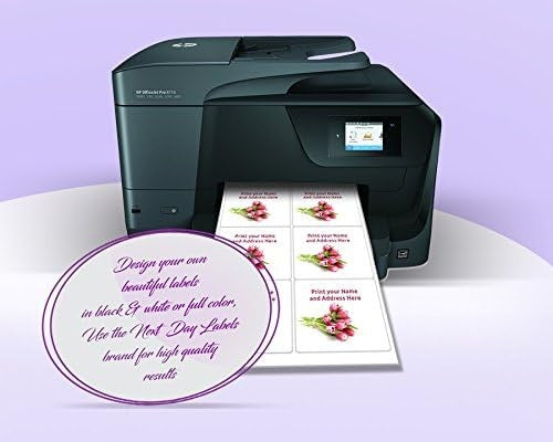 8-1/2" x 11" White Laser Labels, 6 Labels per Sheet, 4" x 3.3"