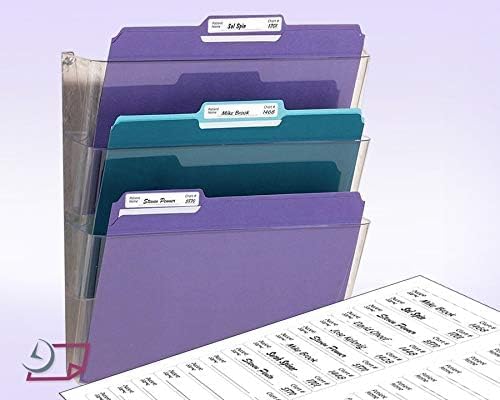 8-1/2" x 11" White Laser Labels, 30 Labels per Sheet, 2/3" x 3-7/16"