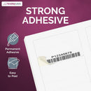 8-1/2" x 11" White Laser Labels, 30 Labels per Sheet, 2/3" x 3-7/16"