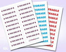 8-1/2" x 11" White Laser Labels, 20 Labels per Sheet, 4" x 1"