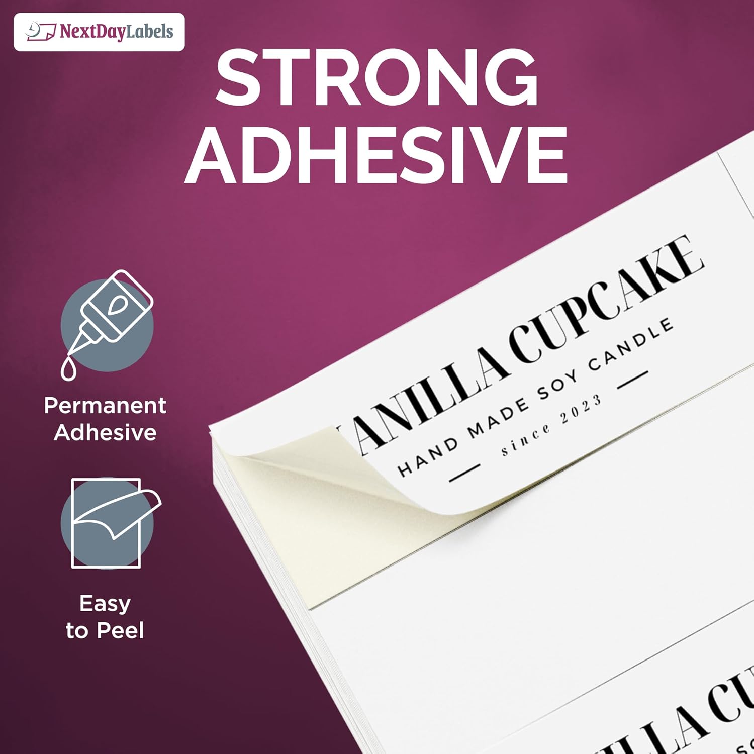 8-1/2" x 11" White Laser Labels, 33 Labels per Sheet, 2.8" x 1"