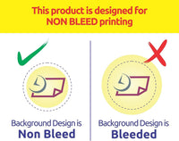 8-1/2" x 11" White Laser Labels, 63 Labels per Sheet, 1" Hearts
