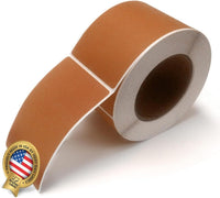 3 x 5" Rectangle Stickers, 500 Permanent Labels, Tan, 3" Core.