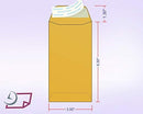 # 7 Coin Brown Kraft peel & Seal Envelopes