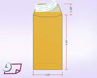 # 7 Coin Brown Kraft peel & Seal Envelopes