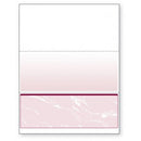 NextSecure Blank Laser Check, Burgundy, Check on Bottom