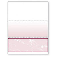 NextSecure Blank Laser Check, Burgundy, Check on Bottom